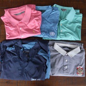 Men's Golf Polo & Top Bundle - XXLarge